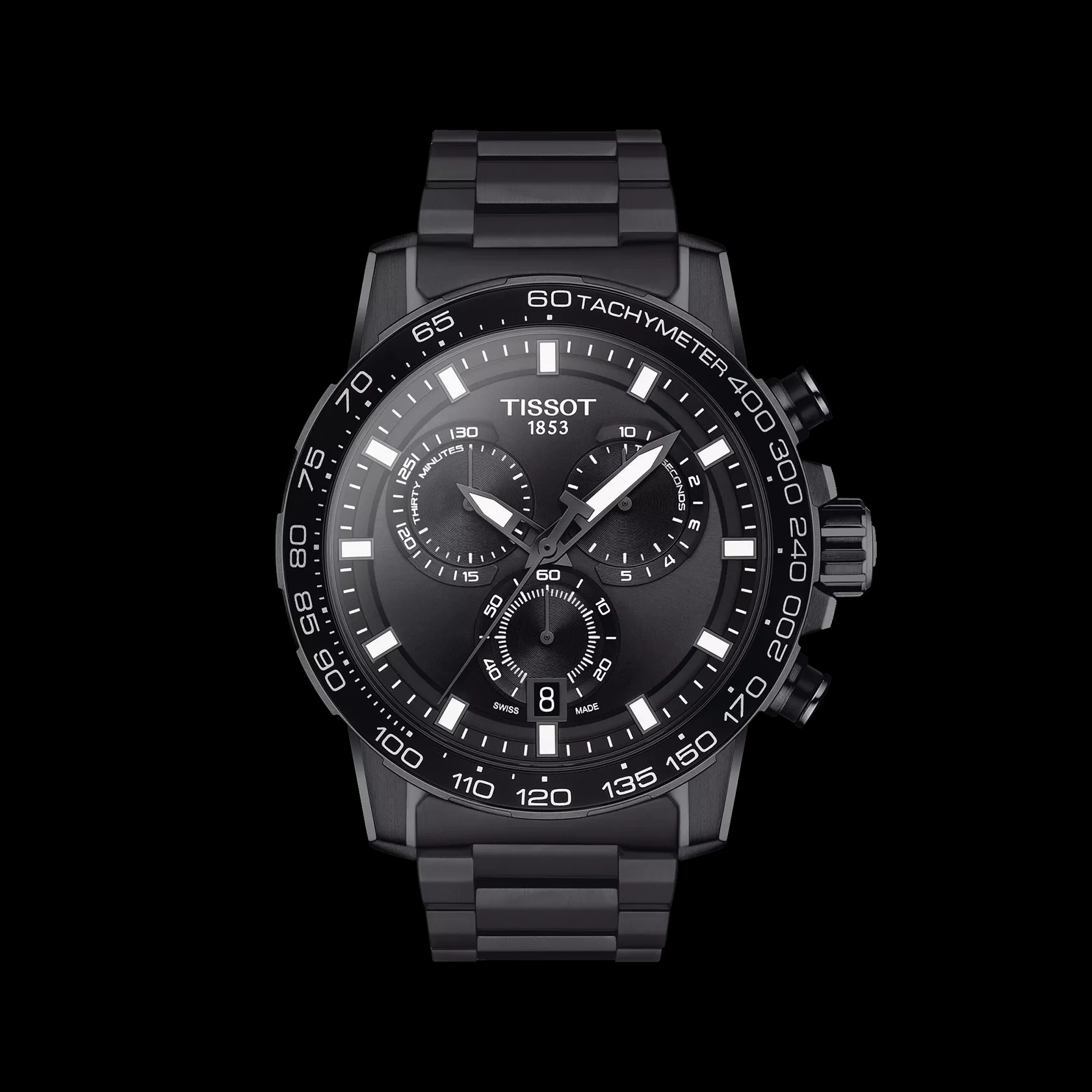 ティソ(TISSOT) スーパースポーツ クロノ 45.5mm ブラック T125.617.33
